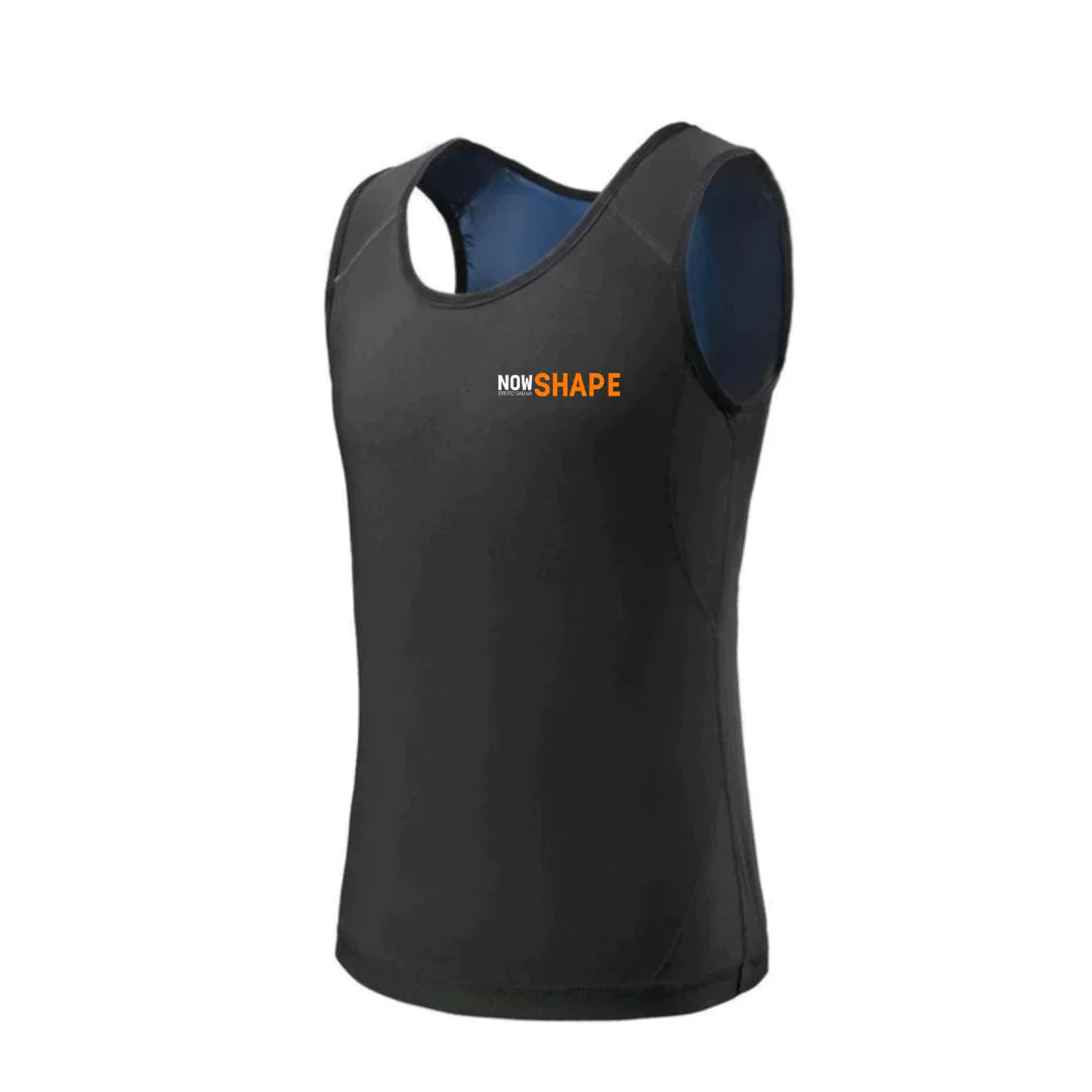 Camiseta sin mangas Now Shape – Efecto sauna